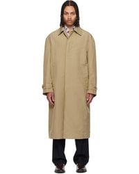 BOSS - Water-Repellent Concealed Closure Coat - Lyst