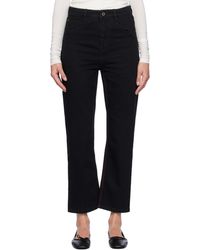 Fax Copy Express - Stitch Straight-Leg Jeans - Lyst