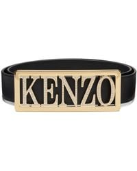 KENZO - Paris Buckle' Large Belt - Lyst