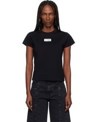 MM6 by Maison Margiela - Numeric Cotton T-Shirt - Lyst