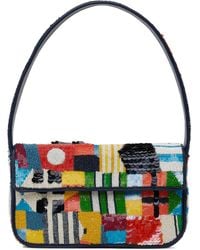 STAUD - Tommy Beaded Shoulder Bag - Lyst