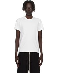 Rick Owens - Off- Concordians Short Level T-Shirt - Lyst