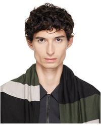 Kiko Kostadinov - Khaki Sigo Wide Knit Scarf - Lyst
