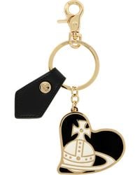 Vivienne Westwood - Orb Heart Keychain - Lyst