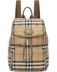 Burberry - Horseshoe Backpack - Lyst