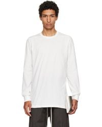 Rick Owens - Off- Concordians Level Ls T-Shirt - Lyst