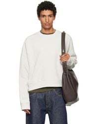 Entire studios - Off- Box Crew Sweatshirt - Lyst
