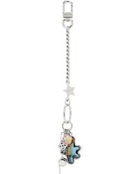 Marc Jacobs - シルバー 'The Sticker Bag Charm' キーホルダー - Lyst