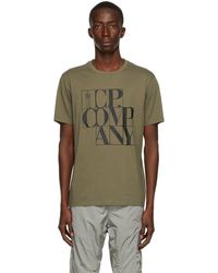 C.P. Company Short sleeve t-shirts for Men | Online Sale up to 50 ...