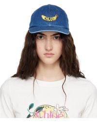 Chloé - 'The Chill' Denim Cap - Lyst