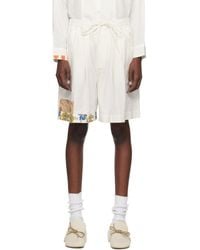 STORY mfg. - Short bridge blanc - Lyst