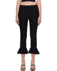 Nensi Dojaka - Cropped Flared Trousers - Lyst
