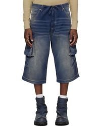 424 - Camo Bermudas Cargo Shorts - Lyst