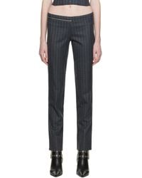 Miaou - Gray Hannah Jewett Edition Maeve Trousers - Lyst