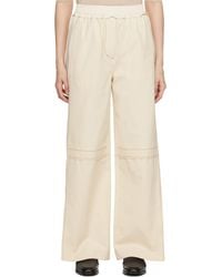 3.1 Phillip Lim - Cotton Canvas Ripstop Combo Utility Pants - Lyst
