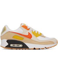 Nike Off-white & Beige Air Max 90 Se Sneakers in Black for Men | Lyst