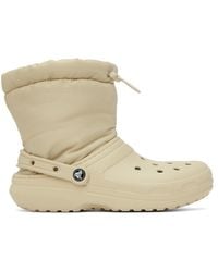 Crocs™ - Off-white Neo Puff Boots - Lyst