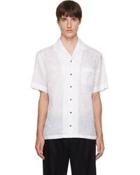 Versace - Jacquard Silk-Blend Shirt - Lyst