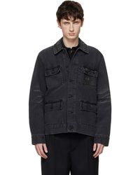 Simone Rocha - Multi Pocket Workwear Denim Jacket - Lyst