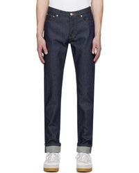 A.P.C. - . Indigo Petit New Standard Jeans - Lyst