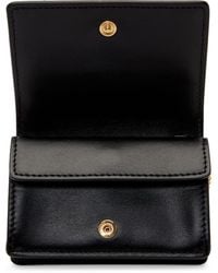 Burberry Black Quilted Monogram Card Case Bag