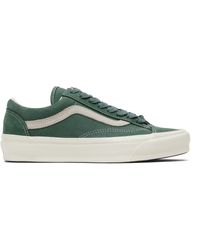 Vans - Baskets Lx Old Skool 36 Vertes - Lyst
