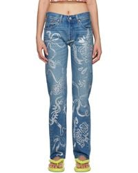Collina Strada - Levi's Edition Rhinestone Jeans - Lyst
