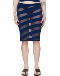 GIMAGUAS - Zebara Midi Skirt - Lyst