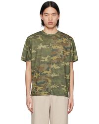 Dime - T-shirt kaki à motif camouflage - Lyst