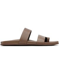 The Row - ブラウン Hugh サンダル - Lyst
