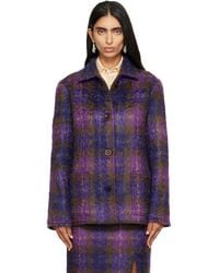 RESCHA - Ssense Exclusive Checked Jacket - Lyst