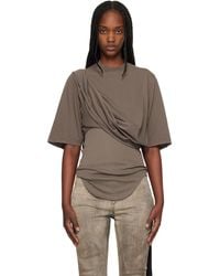 Rick Owens - Temple Jumbo Ss T-Shirt - Lyst