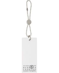 MM6 by Maison Margiela - 'numeric Tag' Bag Charm - Lyst