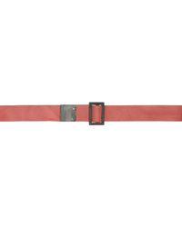 Boris Bidjan Saberi - Pink 'belt 5' Belt - Lyst