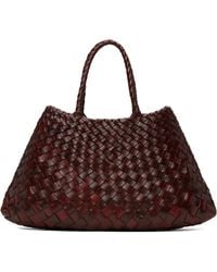 Dragon Diffusion - バーガンディ スモール Santa Croce トートバッグ - Lyst