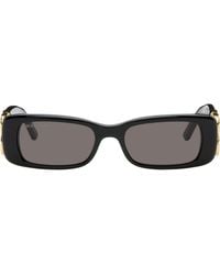 Balenciaga - Everyday None Rectangular Sunglasses - Lyst