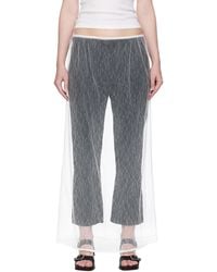 Amomento - Sheer Lace Long Maxi Skirt - Lyst
