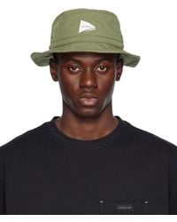 and wander - Khaki Gramicci Edition Nyco Bucket Hat - Lyst