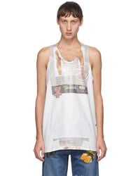 Doublet Package Tank Top - White