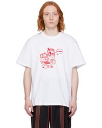 Charles Jeffrey - T-shirt 90's blanc - Lyst