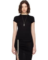 Rick Owens - Concordians Rainino Cropped Level T-Shirt - Lyst