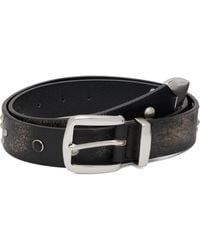 OPEN YY - Yy Stud Western Belt - Lyst