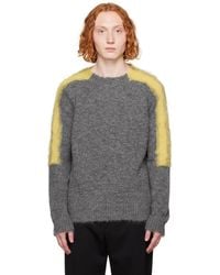 Jil Sander - Gray Raglan Sweater - Lyst