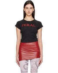 PRAYING - Ssense Exclusive 'Feral' Baby T-Shirt - Lyst