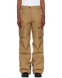 Moncler - Tan Padded Gore-Tex Ski Pants - Lyst