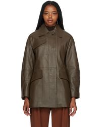Vince Leather jackets for Women 