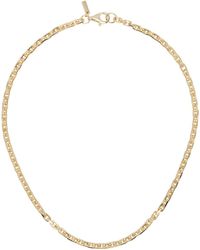 Hatton Labs - Classic Anchor Chain Necklace - Lyst