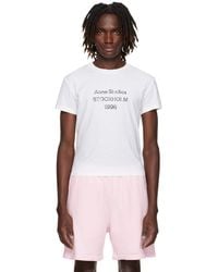 Acne Studios - Off- Logo T-Shirt - Lyst