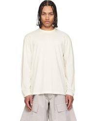 Y-3 - Off- Logo Long Sleeve T-Shirt - Lyst