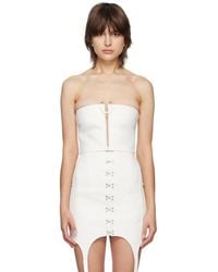 Dion Lee - White Mobius Bandeau Top - Lyst